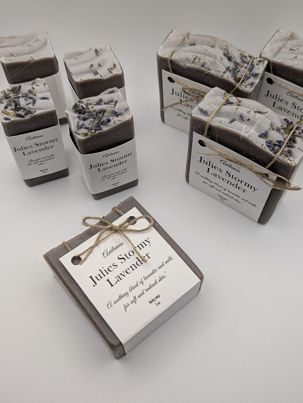 Julies Stormy Lavender | Handmade Lavender & Goat Milk Soap
