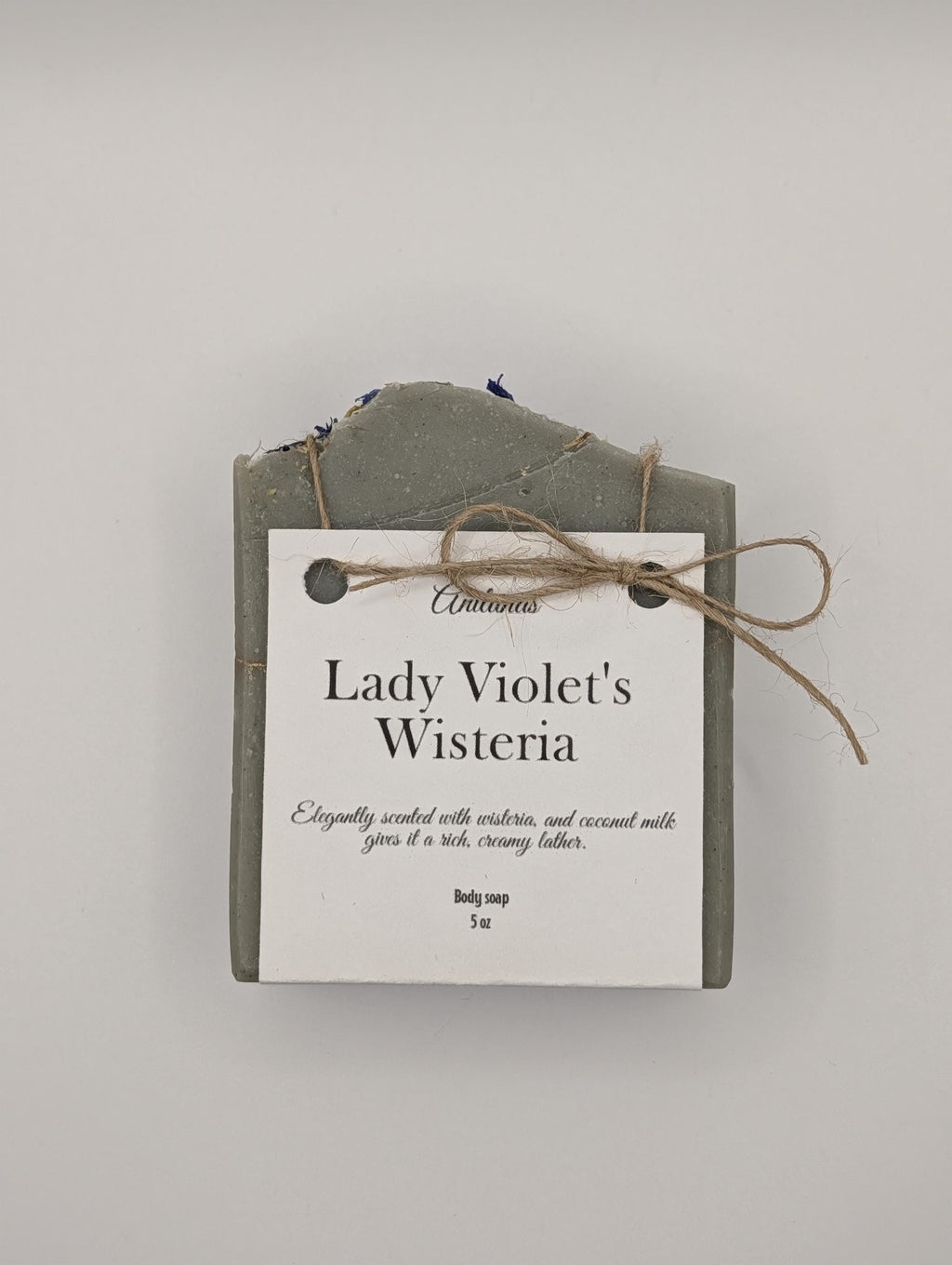 Lady Violet's Wisteria Soap | Coconut Milk, Bergamot, Floral Luxury Bath Bar