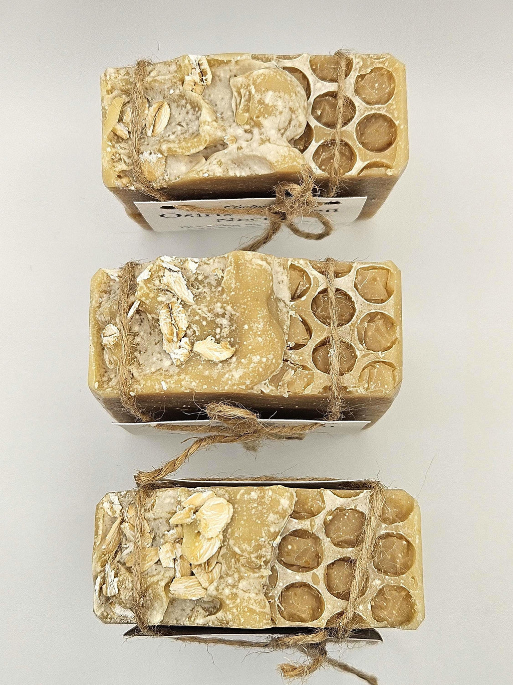 Osiris’ Golden Nectar Soap / Handmade Cold Proess Oat, Milk and Honey soap