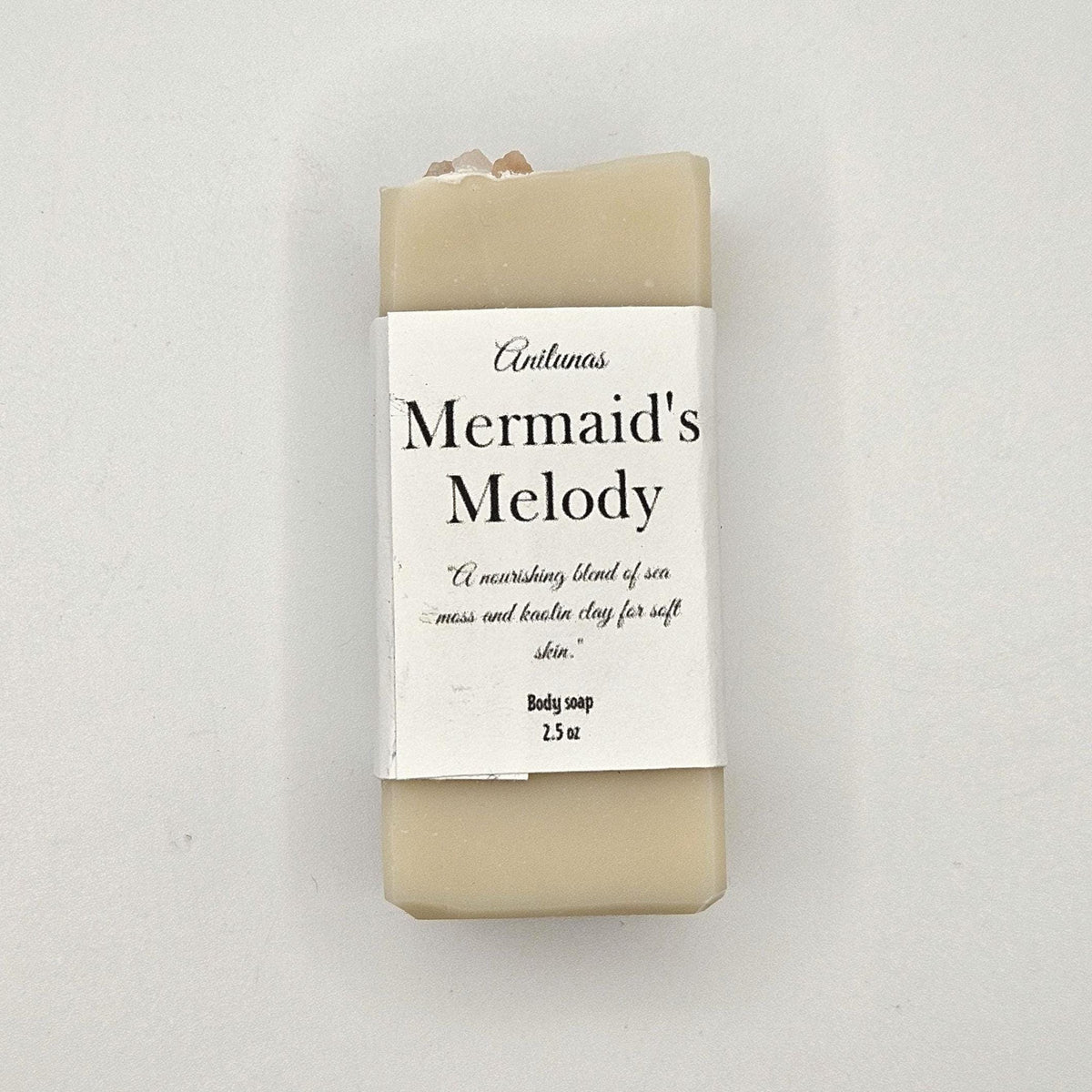 Mermaid's Melody Sea Moss Soap | Handmade Cold Process Artisan Bath Bar