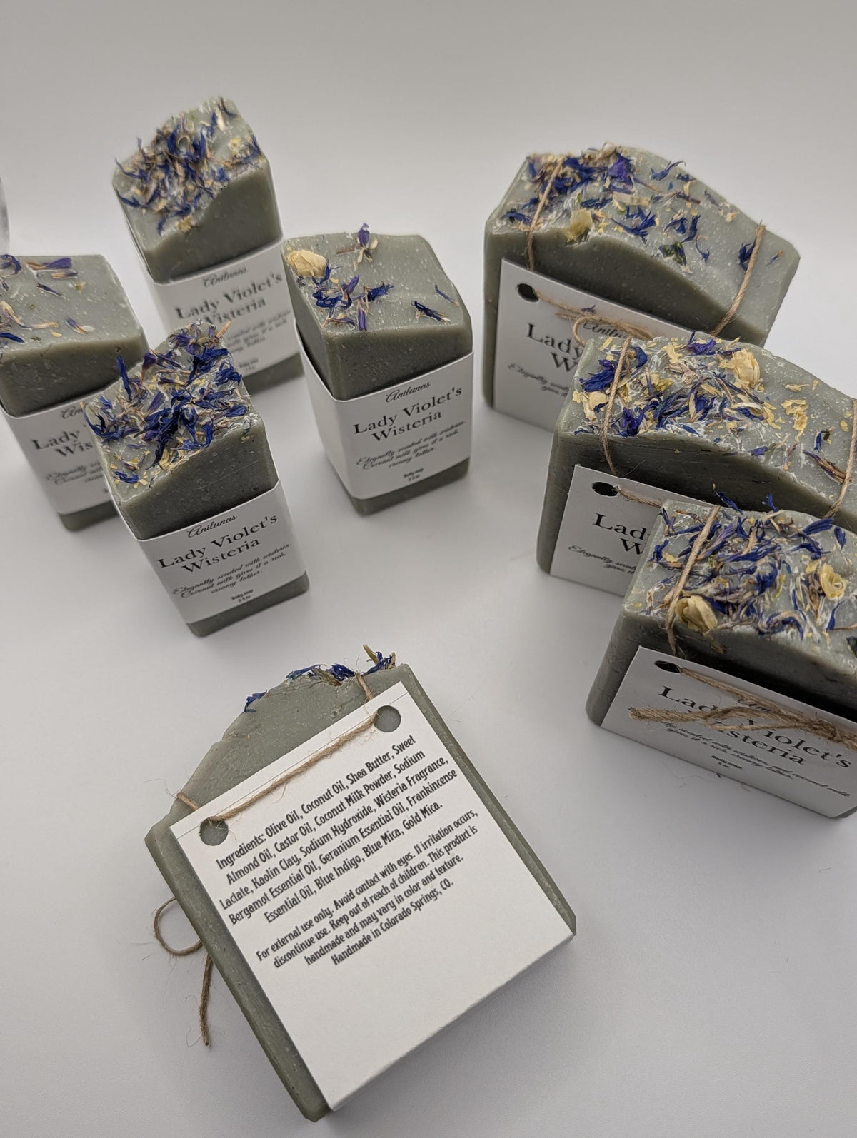 Lady Violet's Wisteria Soap | Coconut Milk, Bergamot, Floral Luxury Bath Bar