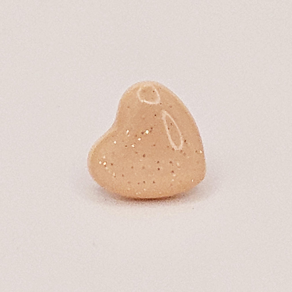 Rainbow heart studs