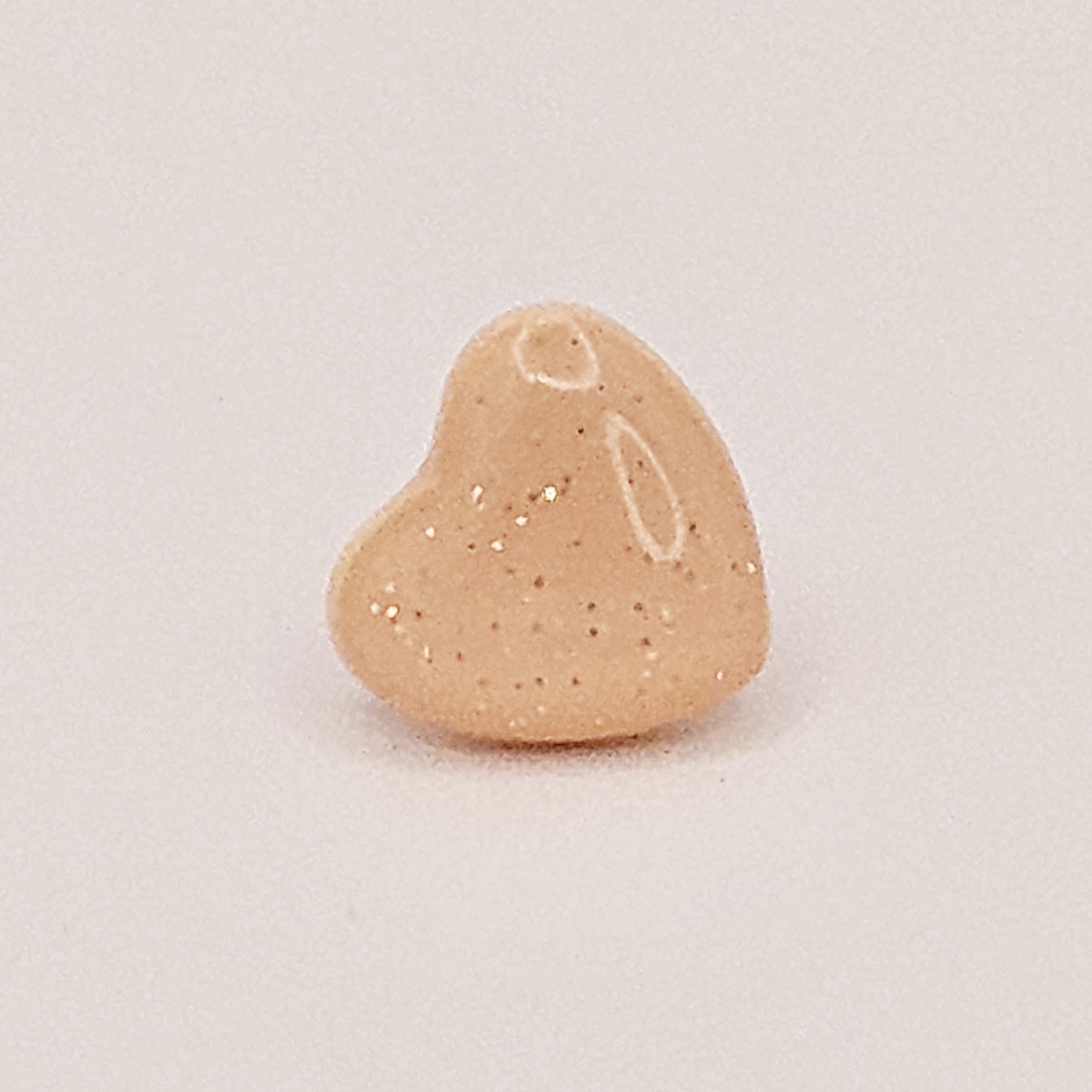 Rainbow heart studs