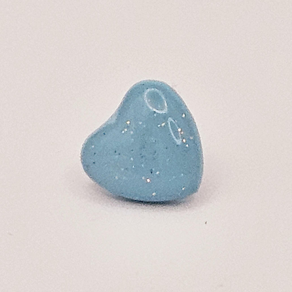 Rainbow heart studs