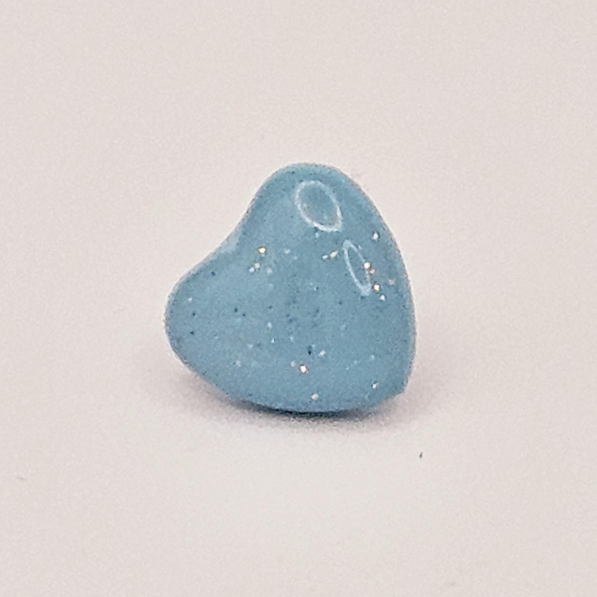 Rainbow heart studs