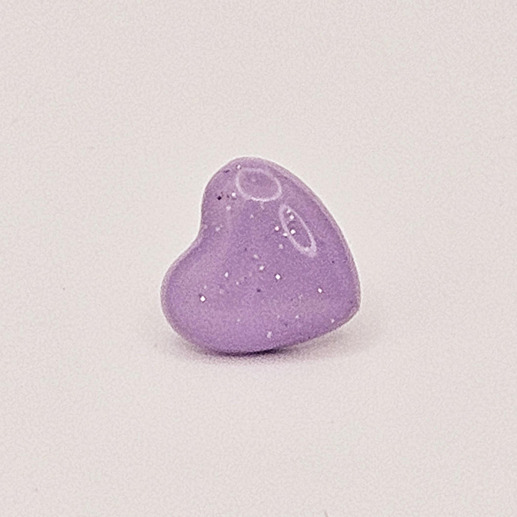 Rainbow heart studs