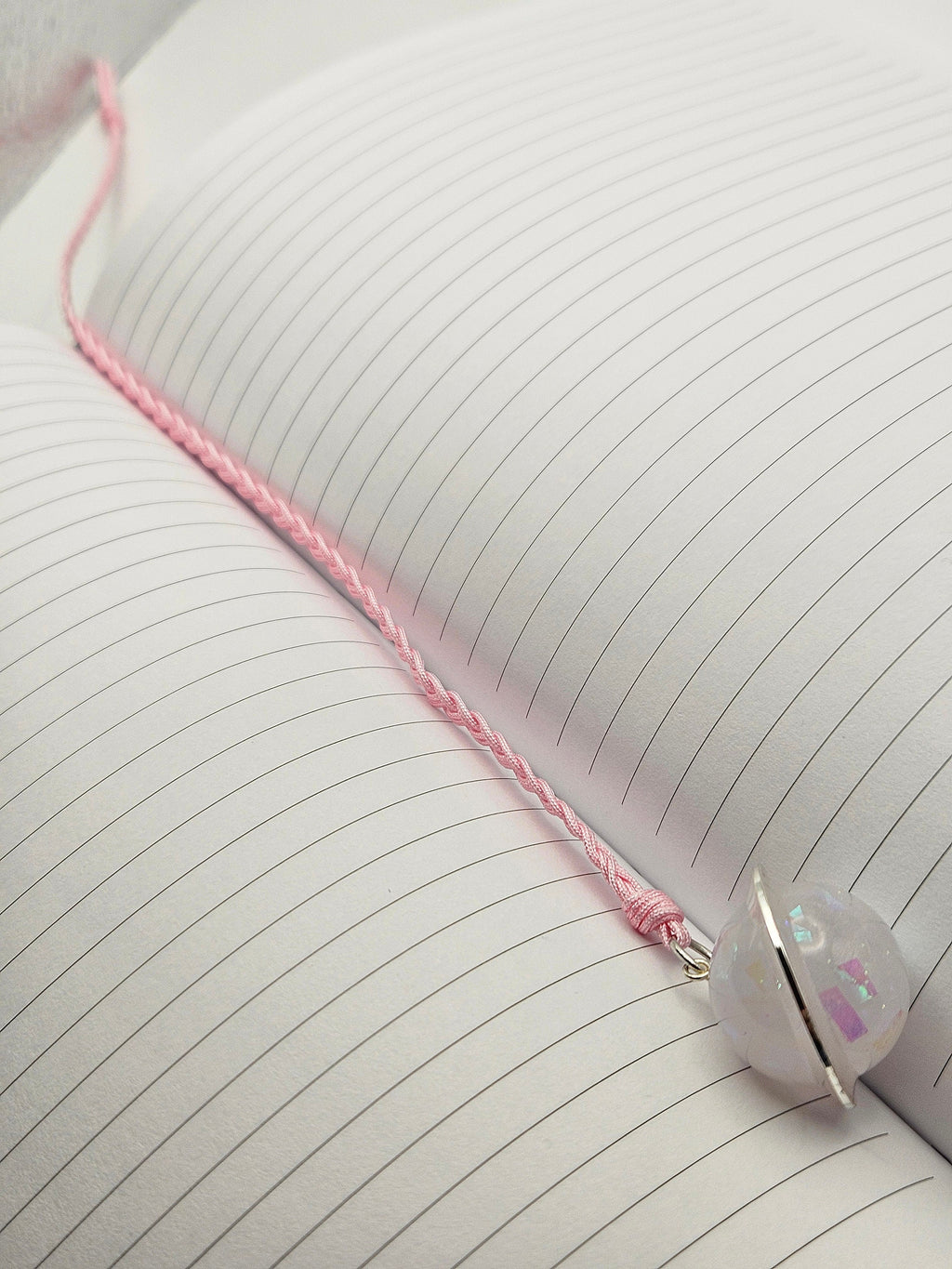 Saturn Pink Opal bookmark