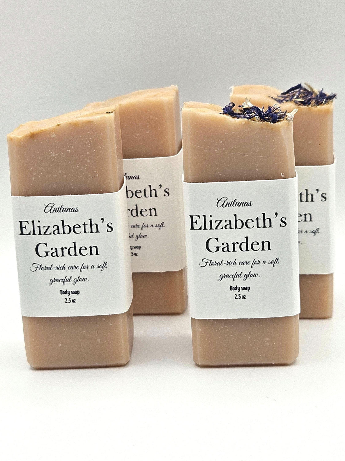 Elizabeth's Garden Handmade Soap | Cherry Blossom Scent, Floral Artisan Bar
