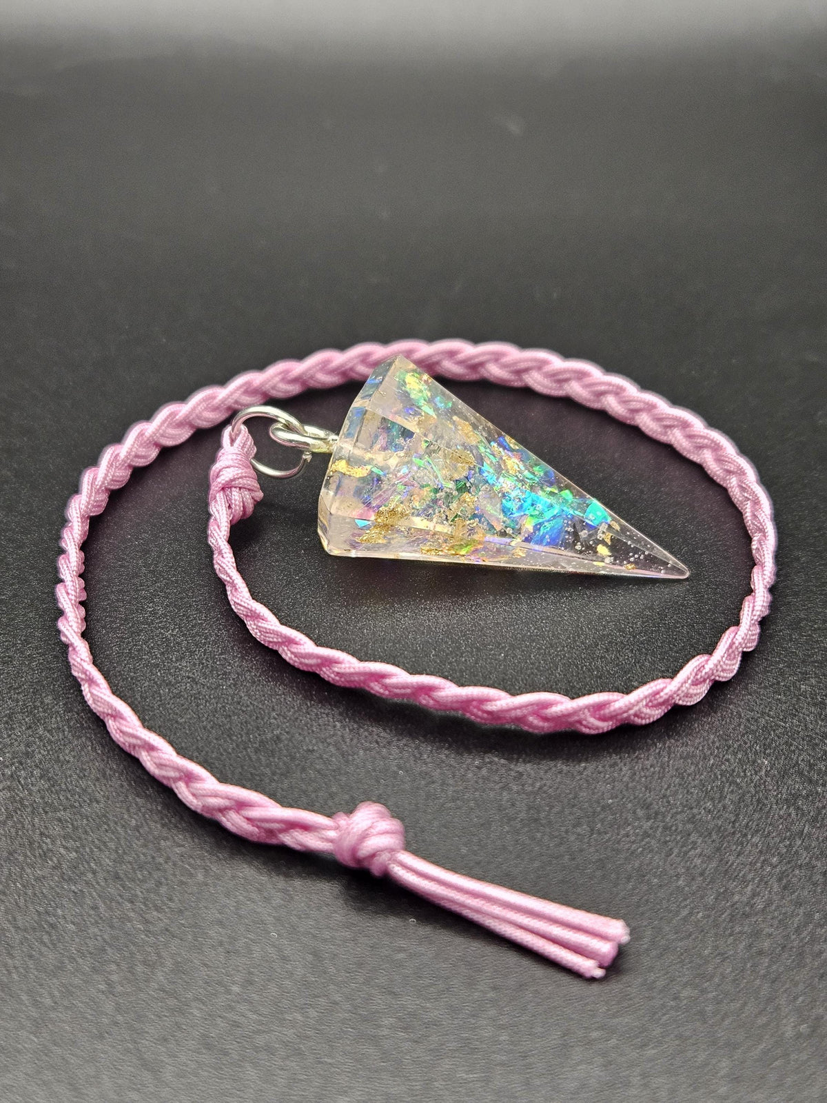 Holo gold pendulum bookmark
