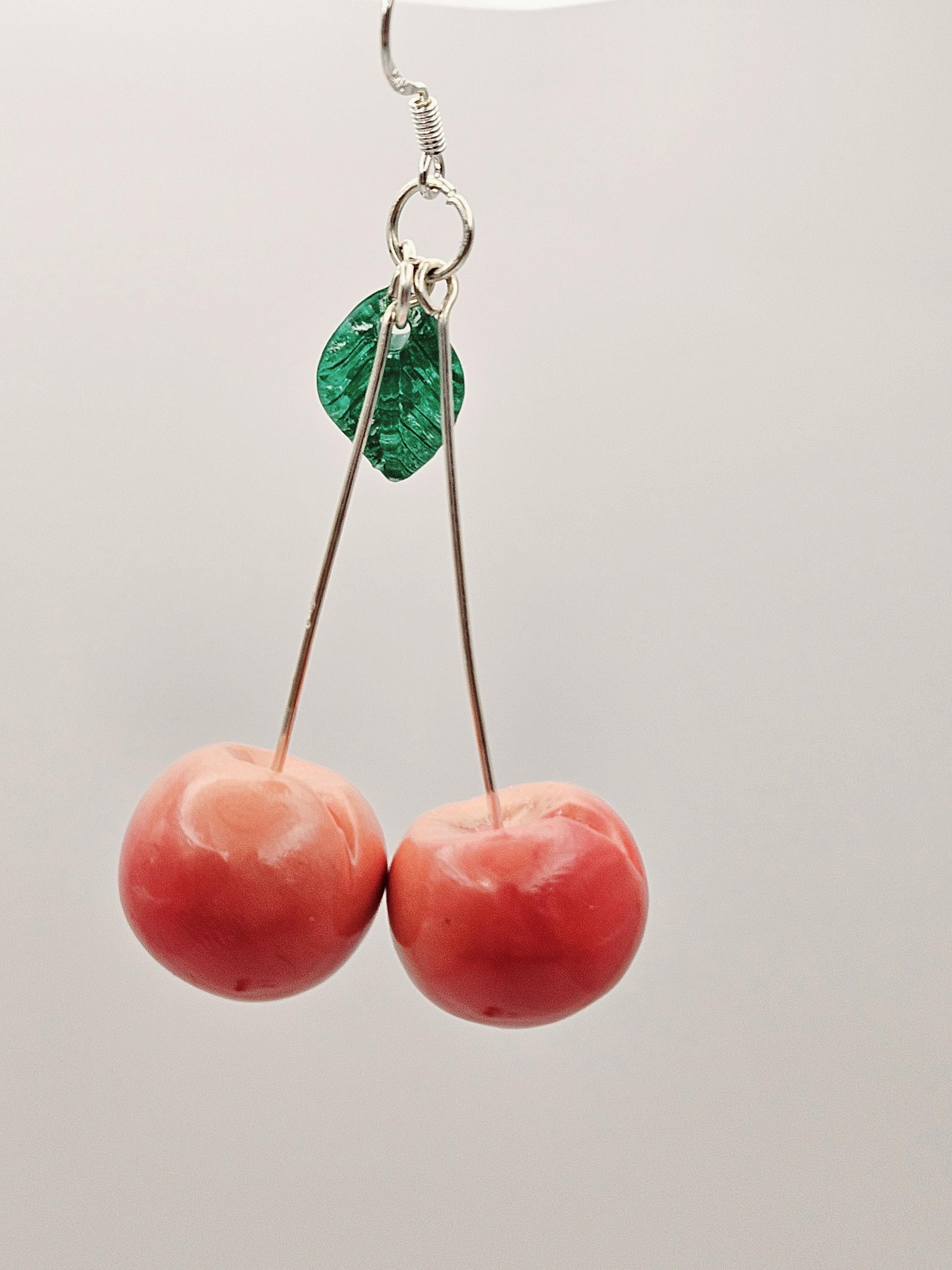 Renier cherry earrings