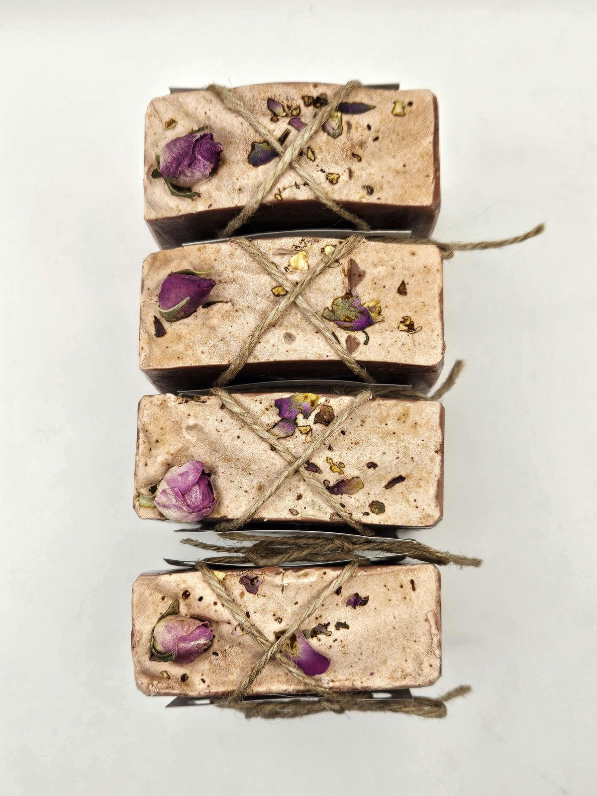 Athena's Roses Cold Process Soap Bar | Rose Water, Rosr Powder and Clay Cleansing Bar