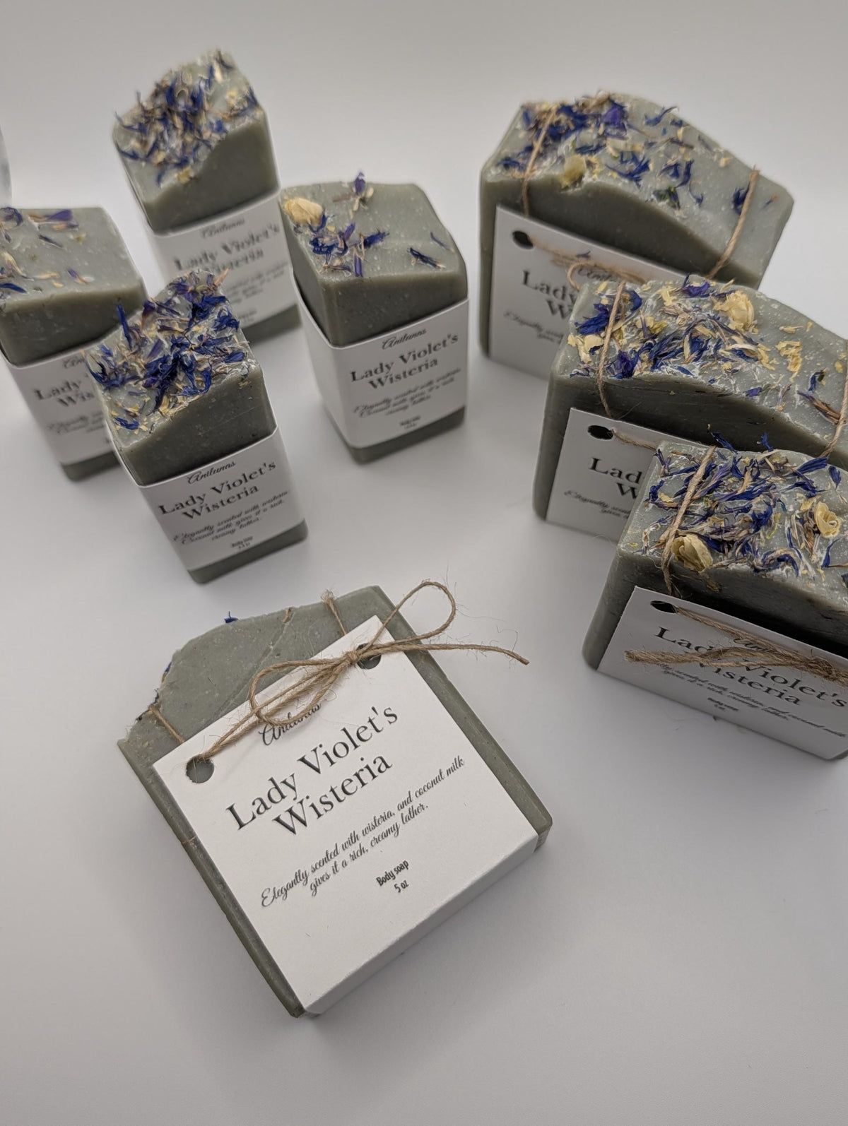 Lady Violet's Wisteria Soap | Coconut Milk, Bergamot, Floral Luxury Bath Bar