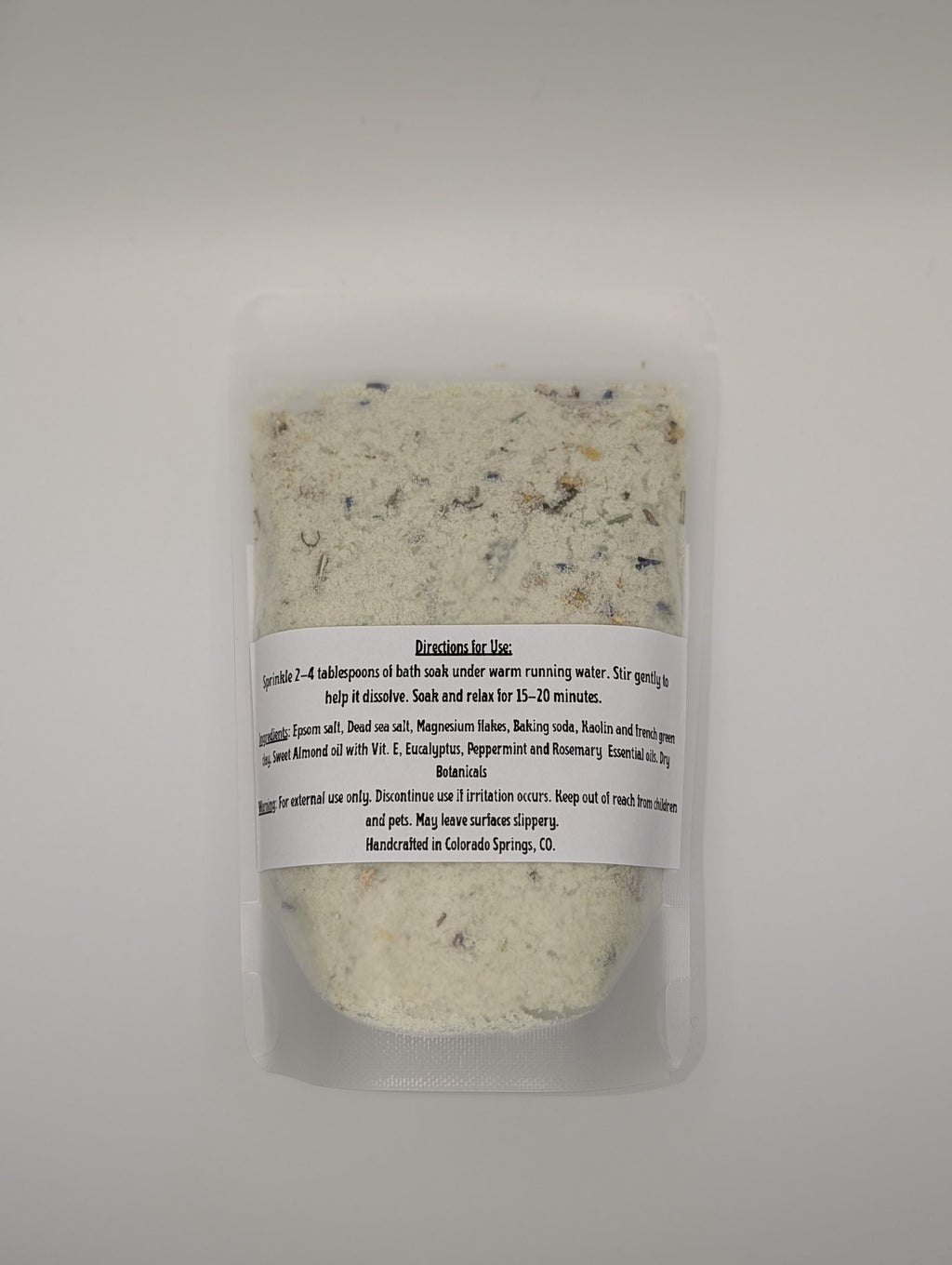 Hercules Recovery Bath Soak | Magnesium Salts, Eucalyptus, Peppermint, Rosemary Essential Oils