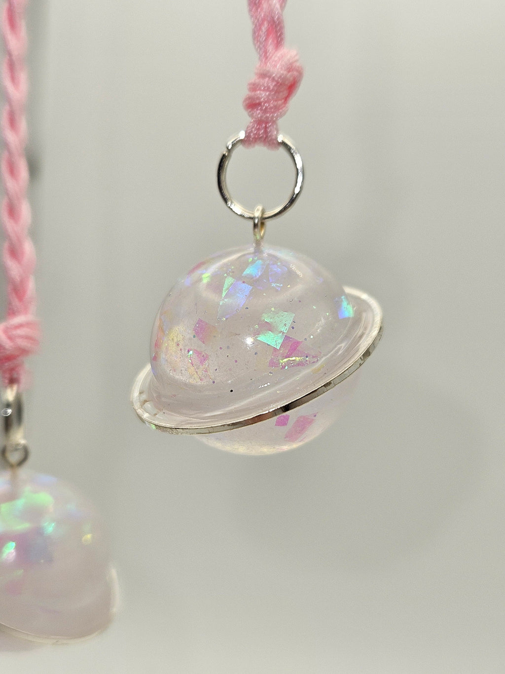Saturn Pink Opal bookmark