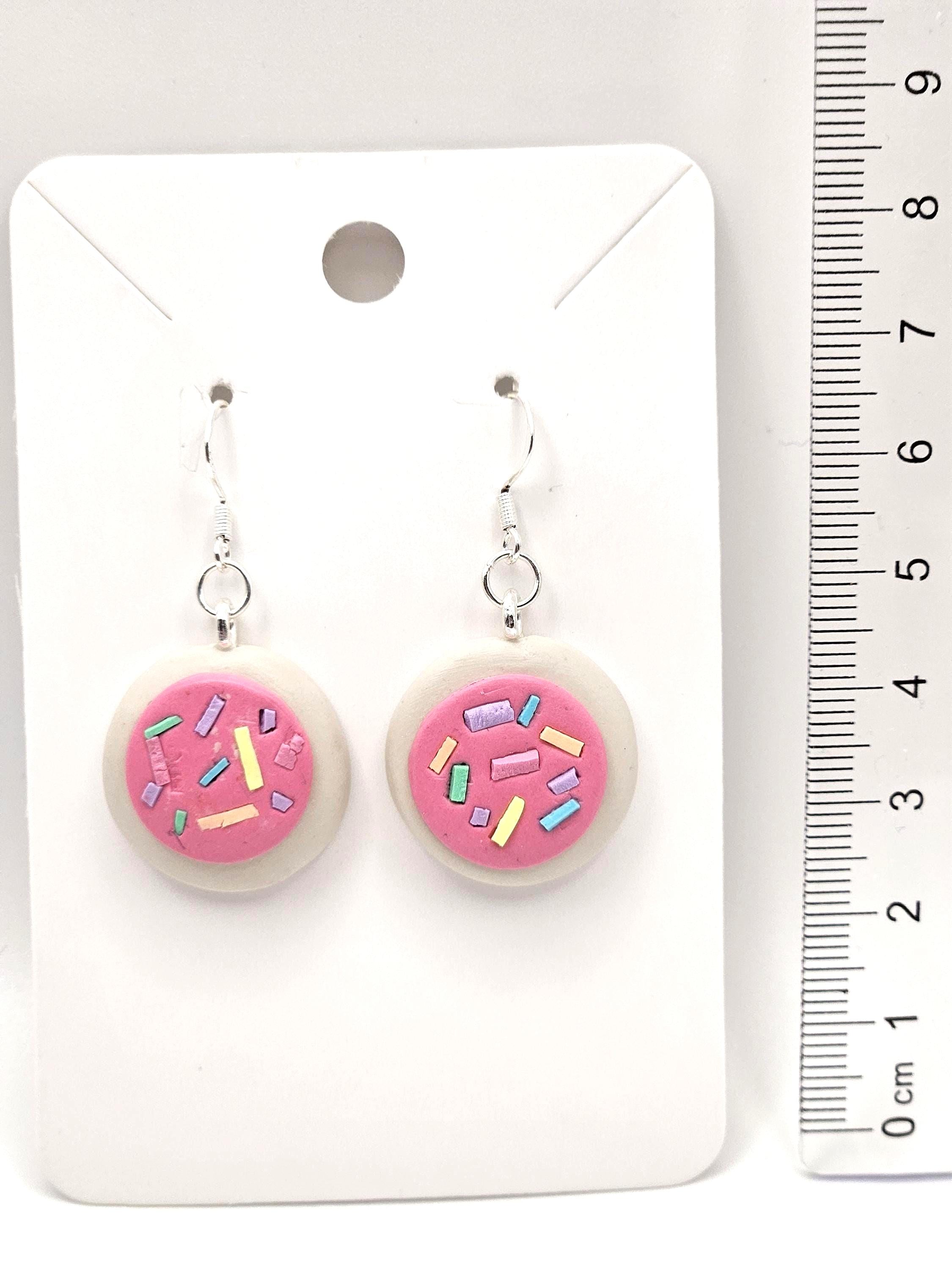 Frosted Sugar cookie earrings