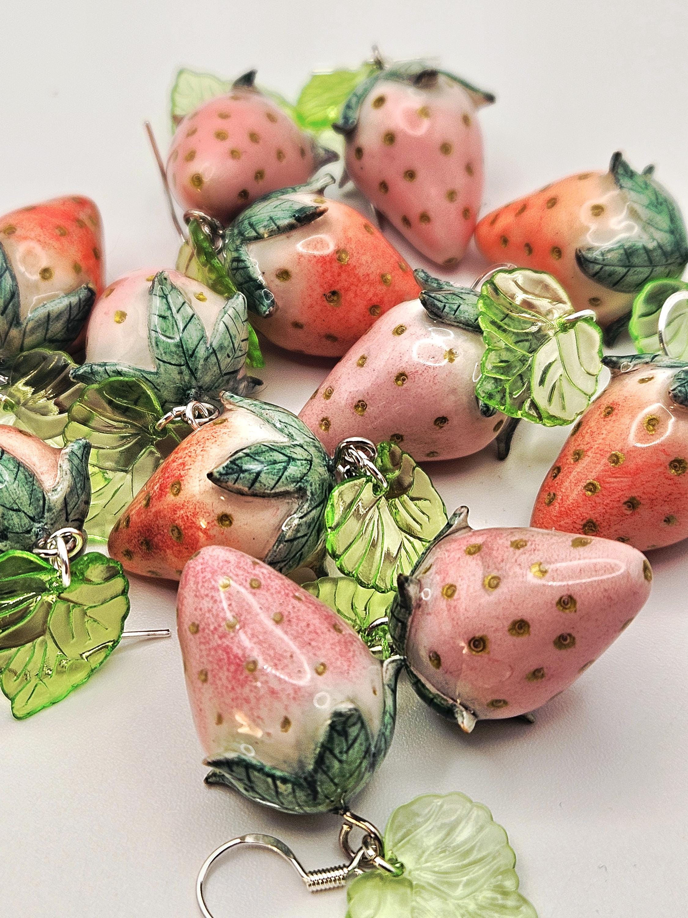 Kawaii Strawberry earrings