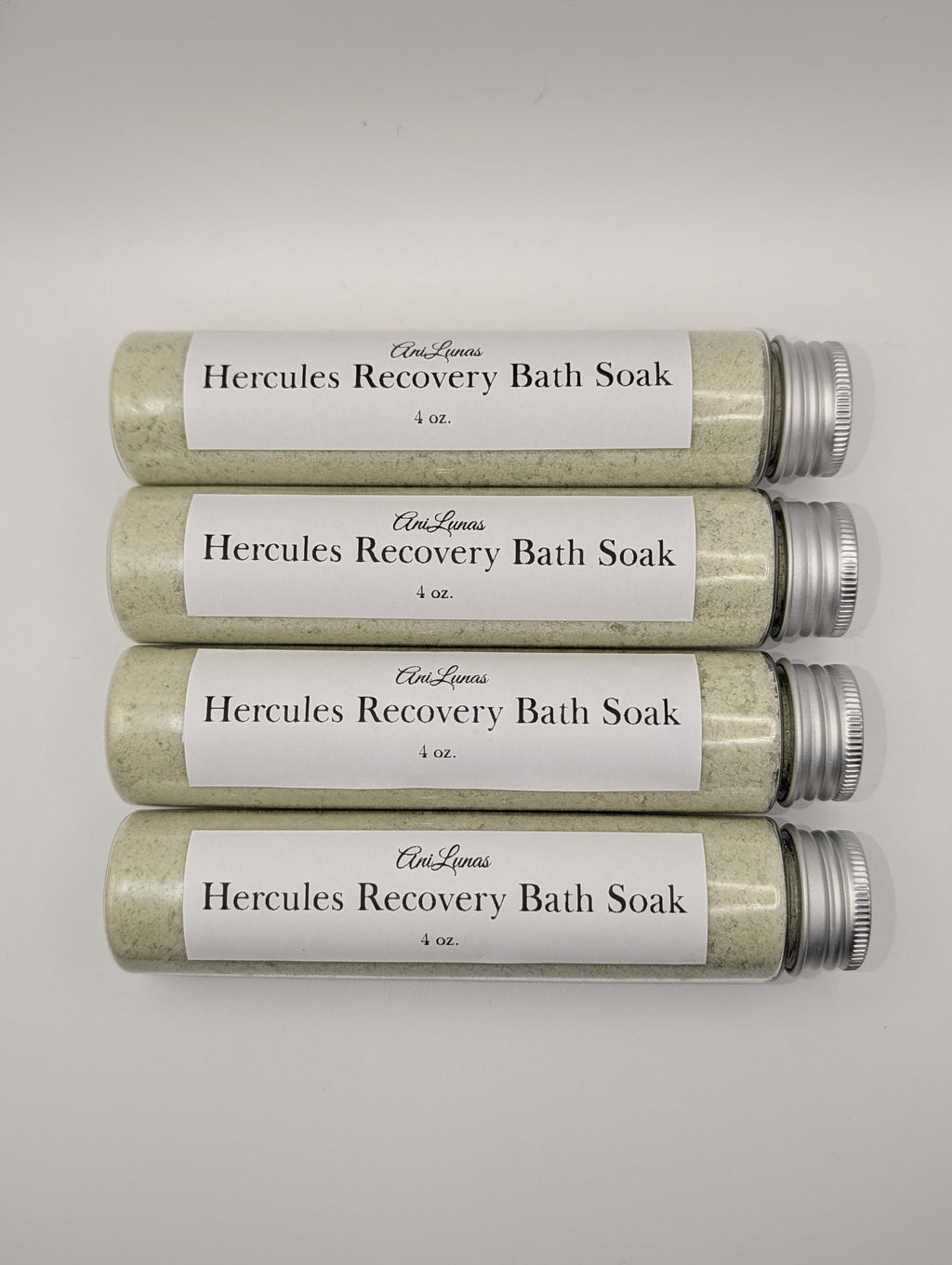 Hercules Recovery Bath Soak | Magnesium Salts, Eucalyptus, Peppermint, Rosemary Essential Oils
