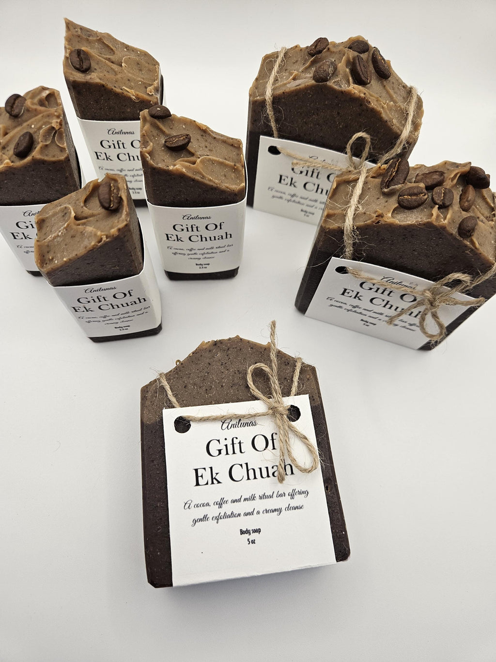 Artisan Coffee Cocoa Milk Soap Bar | Gentle Exfoliating, Moisturizing Body Soap