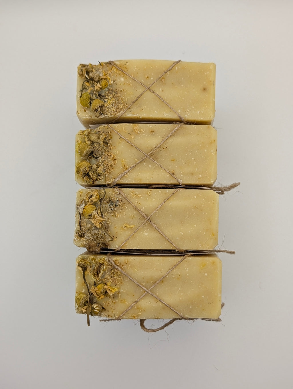 Gentle Goat Milk Soap | Unscented with Oatmeal Chamomile and Honey