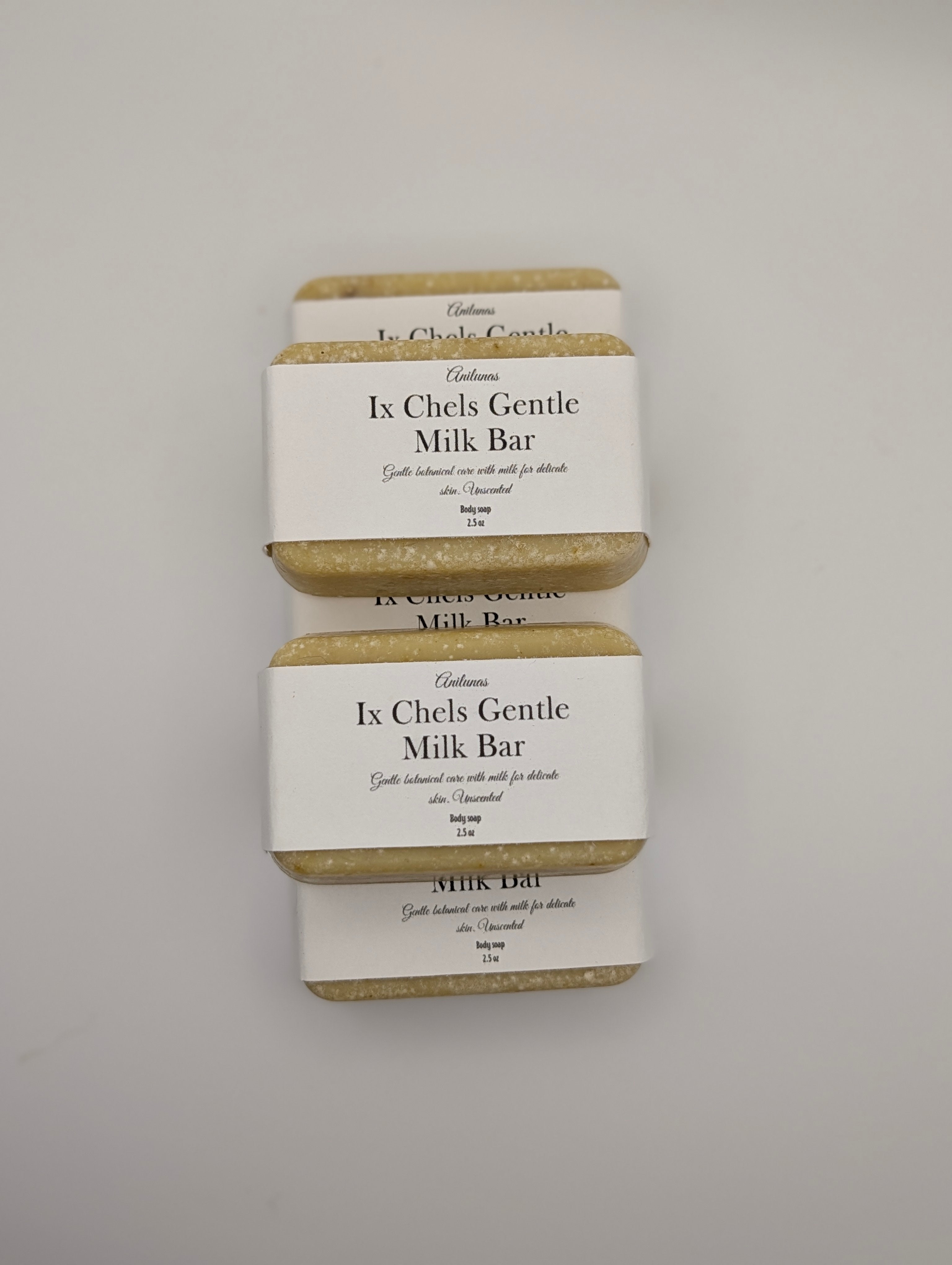 Gentle Goat Milk Soap | Unscented with Oatmeal Chamomile and Honey