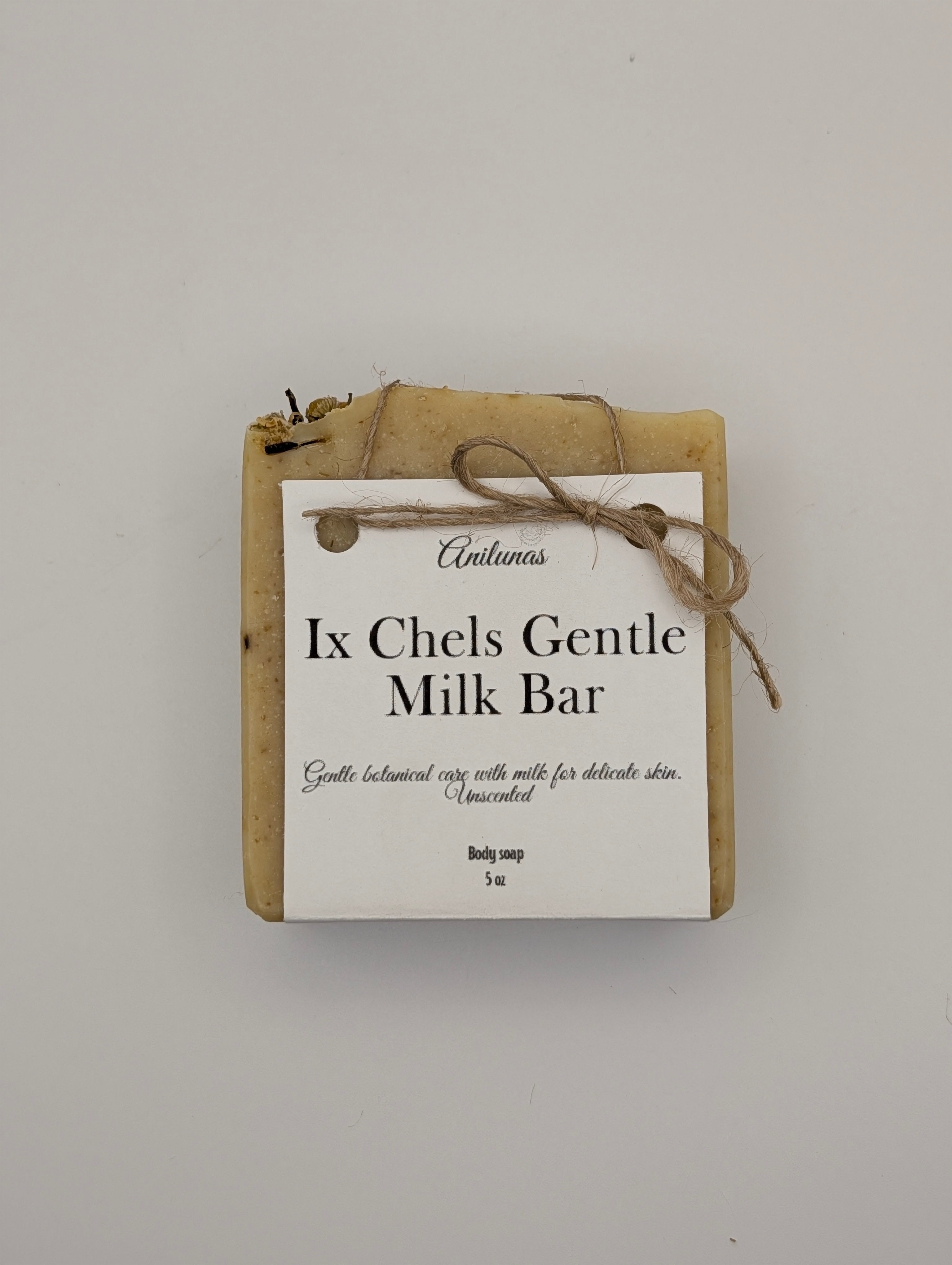 Gentle Goat Milk Soap | Unscented with Oatmeal Chamomile and Honey